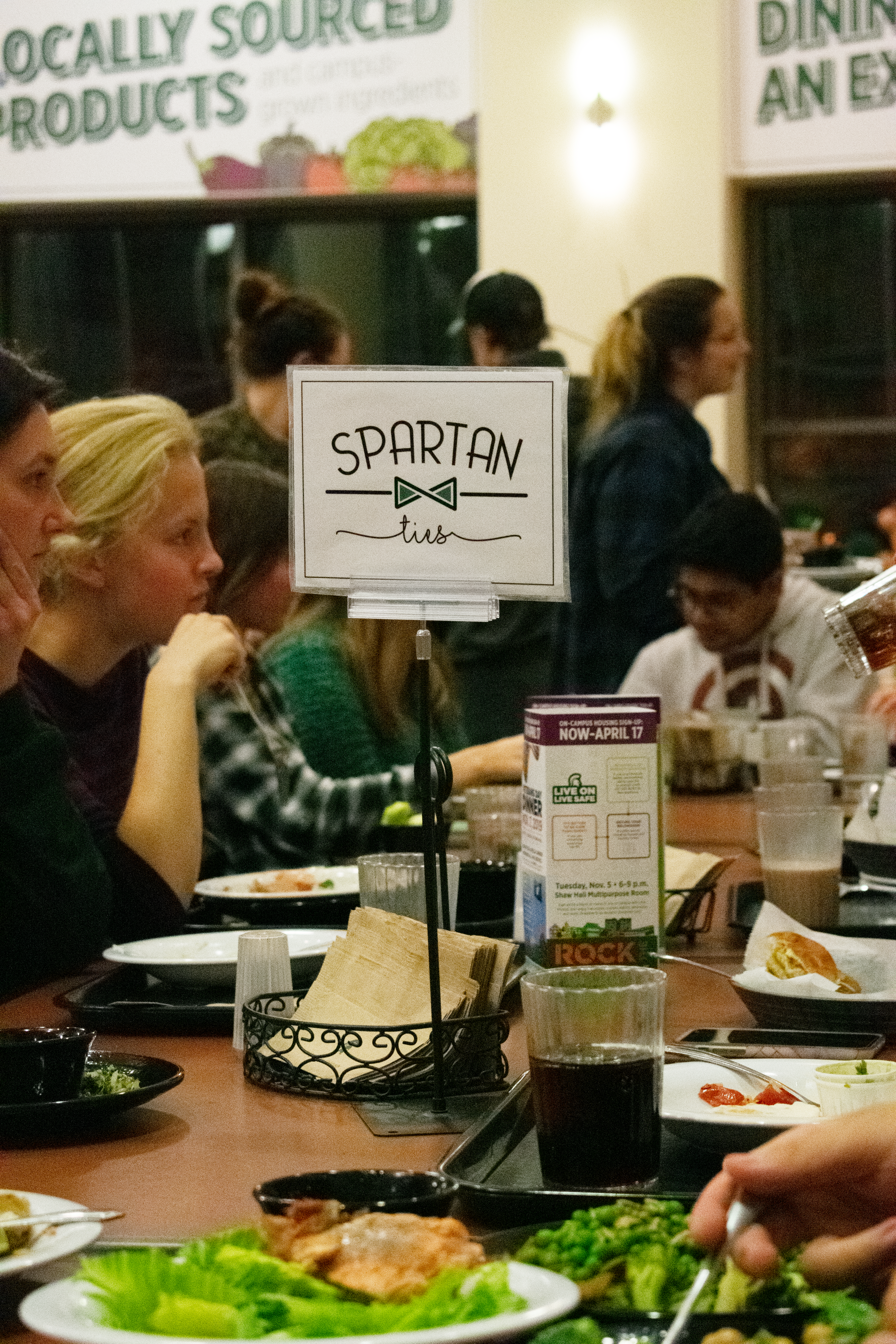 Spartan Ties dinner